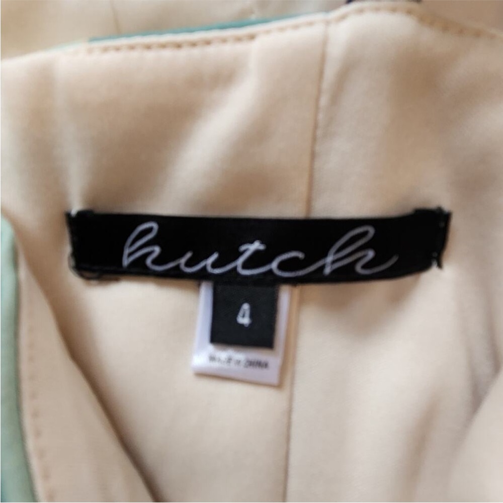 Anthropology: Hutch Tea Length Dress, Flowy skirt, bustier style top - Picture 3 of 11